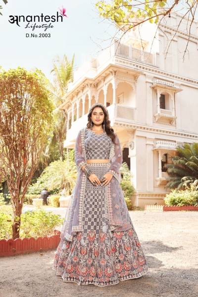 Crop Top Lehenga Vol 2 By Anantesh Lifestyle Designer Readymade Lehenga Choli Collection